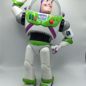 Buzz Lightyear Disney Store Toy Story Advanced Talking Lights Action Figure 12”